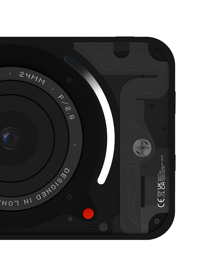 Nothing Camera (1) glyph-based interaction system rear view